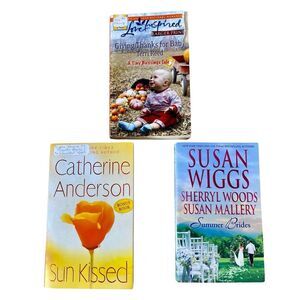 Love and Romance Novels Paperback Book Bundles Set of 3 Book Sale